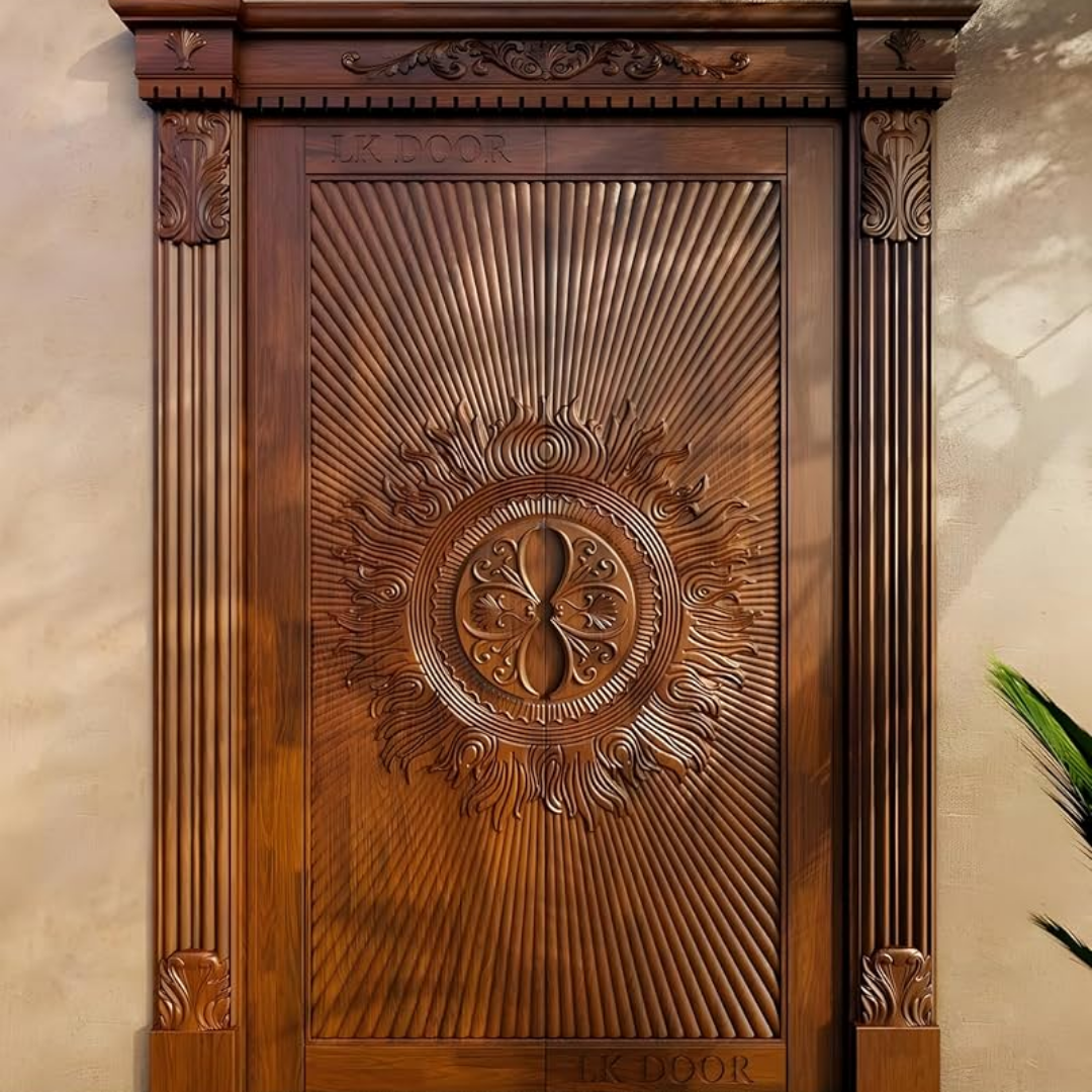 Sagwan Wooden Main Door